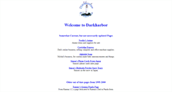 Desktop Screenshot of darkharbor.com