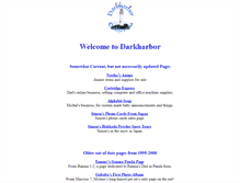 Tablet Screenshot of darkharbor.com